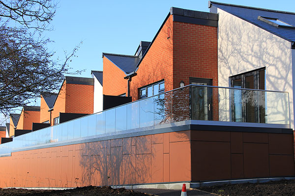cement façade