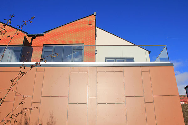 cement façade